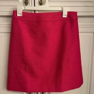 NWT J. Crew Vibrant Pink Mini Skirt